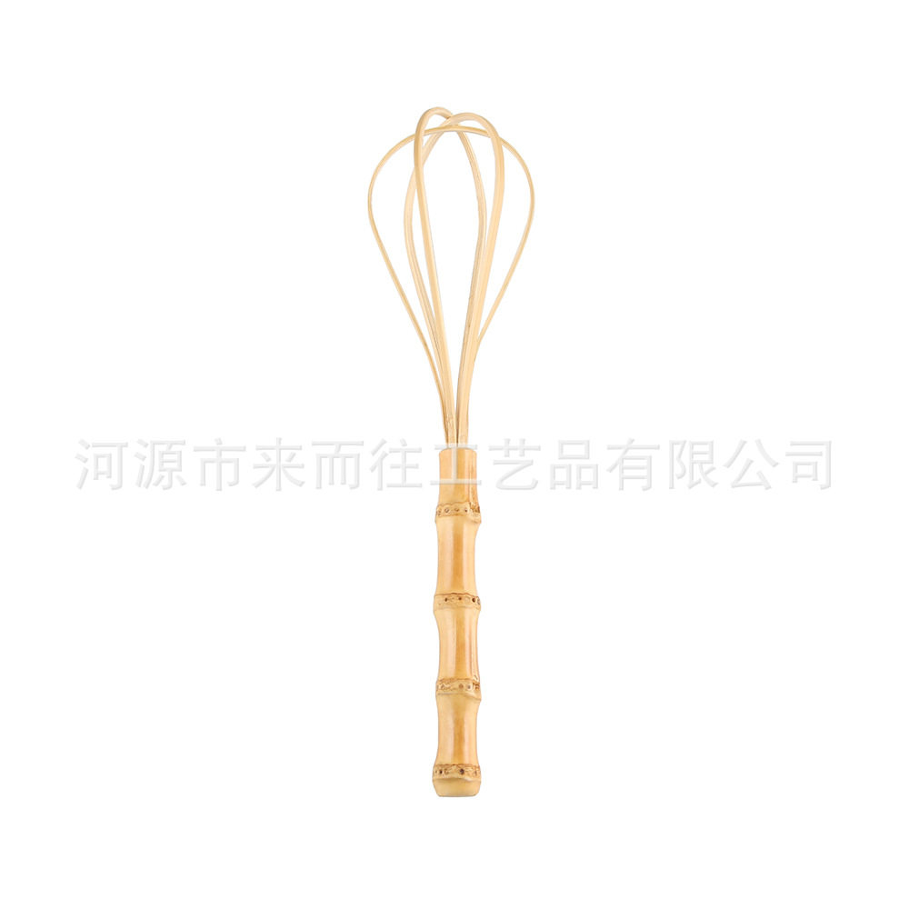 手动打蛋器竹根手柄青丝蛋抽家用厨房奶油打发烘焙蛋清分离搅拌器