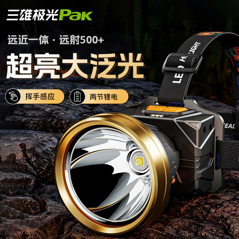 三雄极光PAKLED头灯强光远射
