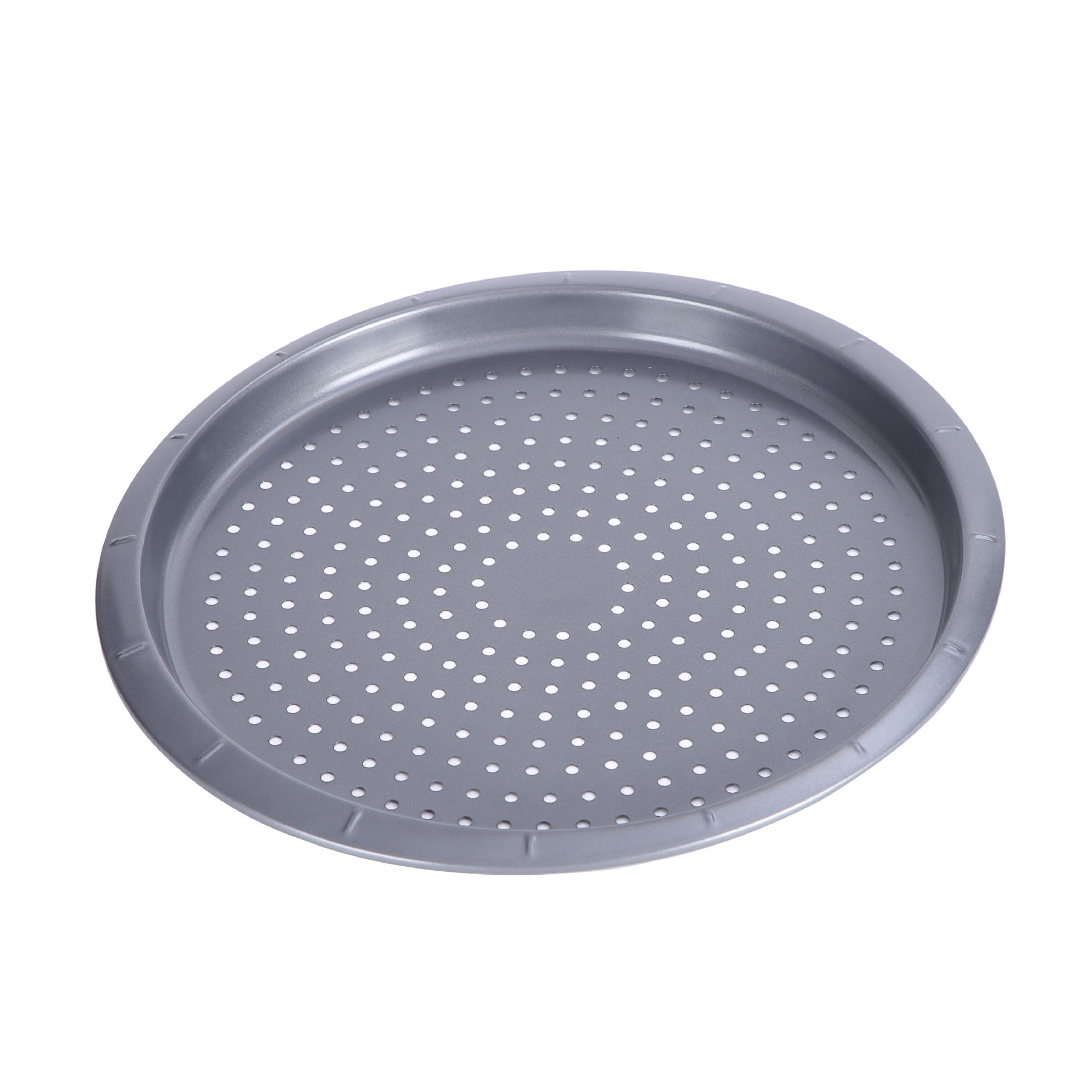 圆形冲孔披萨盘芝心盘加厚铝合金厨房烘焙工具烤箱蛋糕模具圆盘