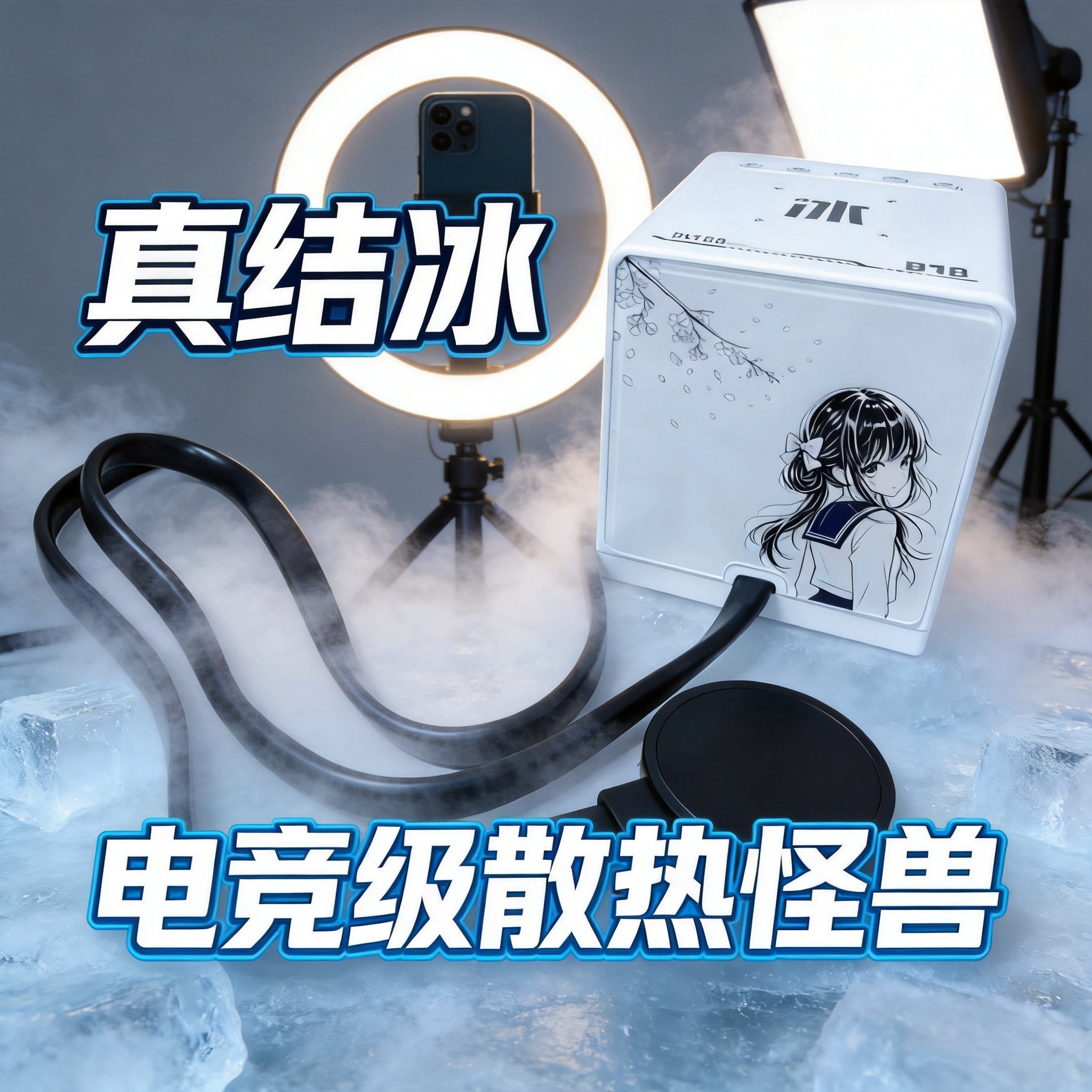 暴暴冰B18Ultra真结冰手机散热