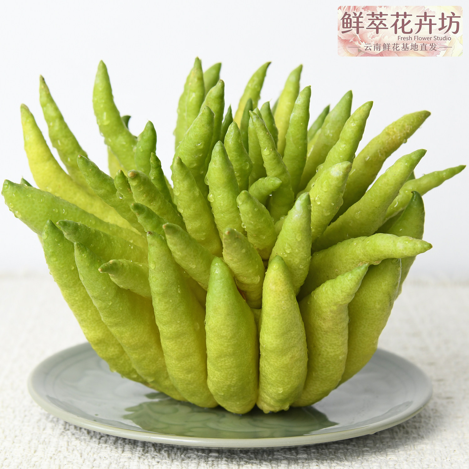 室内摆件可食用佛手柑鲜果切