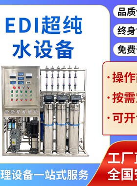 250L/H反渗透净水机处理设备大型工业商用EDI脱盐设备