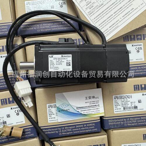 200W韩国进口原装伺服电机APM-SB02ADN2-9 现货