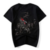 Short sleeve T-shirt 2019 summer man T-shirts Chinese style pure cotton ins T-shirt Embroidery clothes Chaopai half sleeve