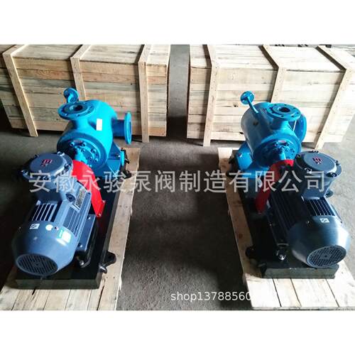 2GRN系列保温夹套双螺杆泵 2GRN48-60W1 双层加热泵体双螺杆泵