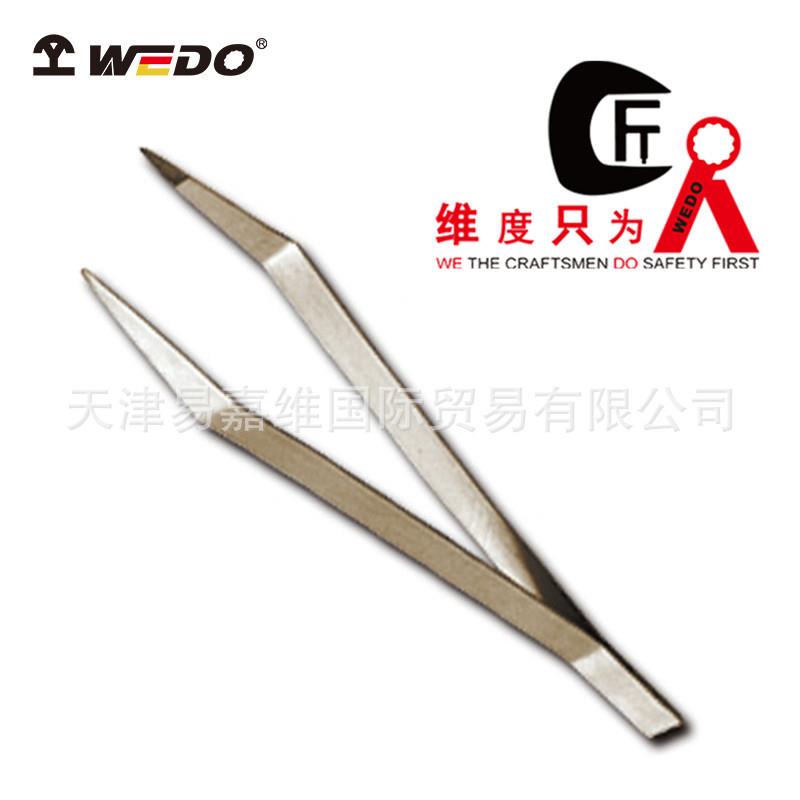 WEDO维度钛合金镊子无磁耐腐蚀精密镊子夹持维修工具厂家直供