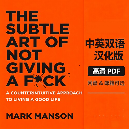 The Subtle Art of Not Giving a Fck 重塑幸福电子版 自我成长