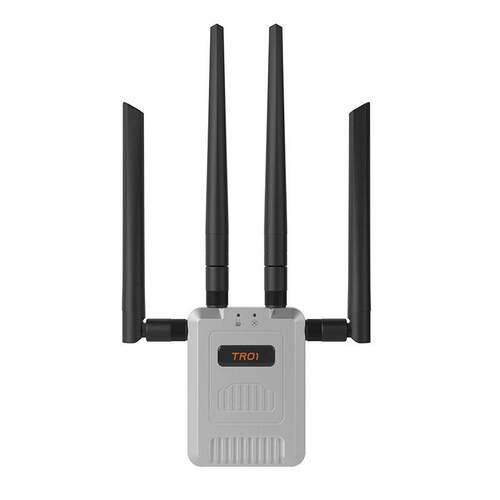 云卓TR01多功能中继器接收机双模式 2.4/5.8G双频抗干扰强20km