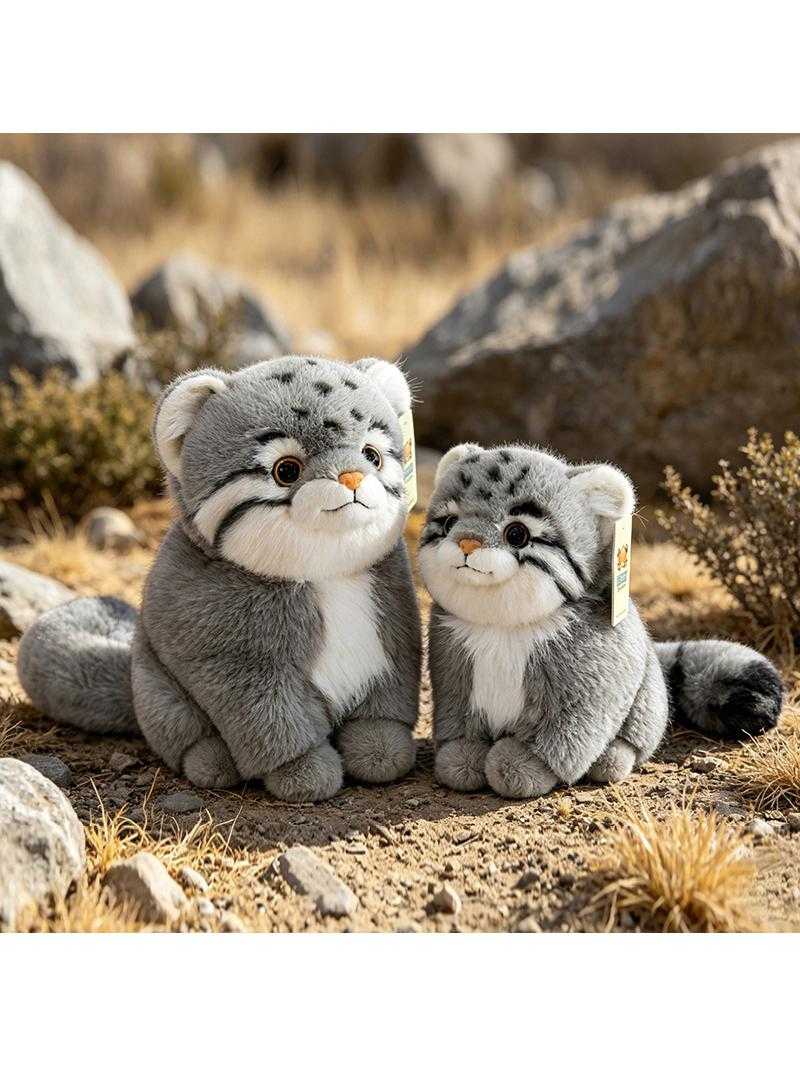 Simulated Rabbit Doll Plush Toy Sheep Lynx Doll Rag Doll Soothing Pillow Zoo Museum Gift