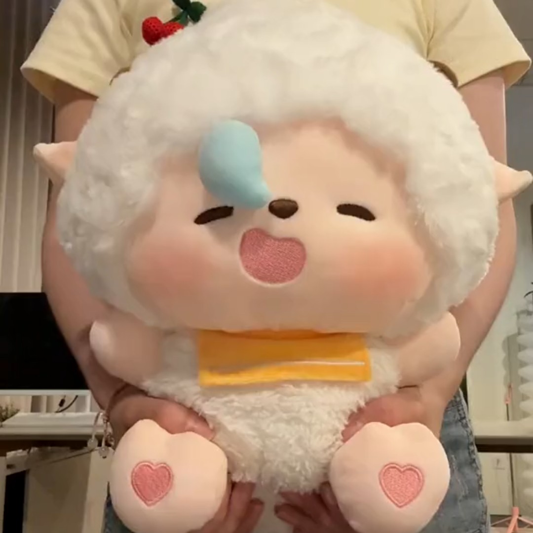 可爱懒羊羊鼻涕毛绒公仔送女友