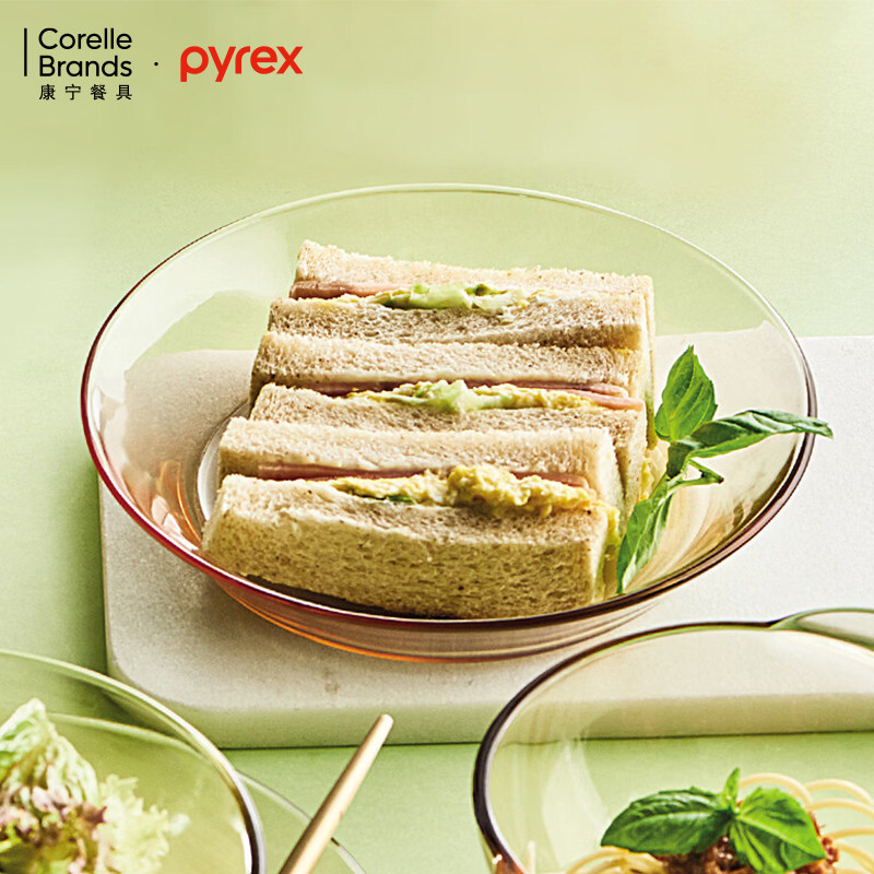 康宁餐具Pyrex耐热玻璃小深盘4件套