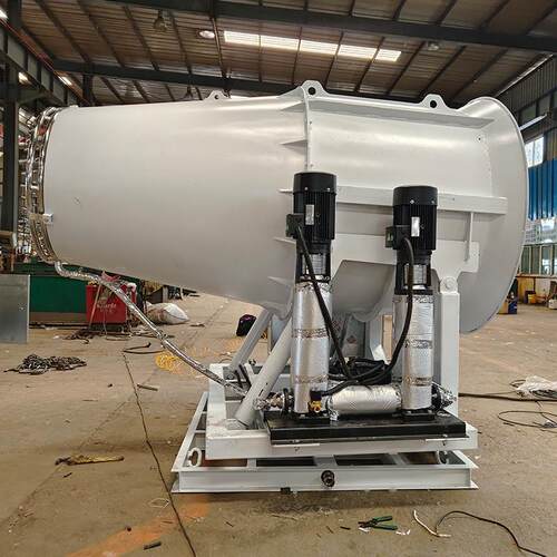 煤场堆煤车间SY-70型防寒防爆型除尘雾炮机 固定式远程射雾器