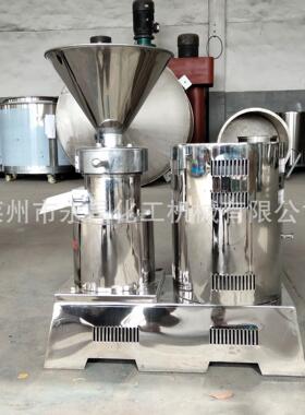 不锈钢食品级胶体磨 研磨辣椒水果胶体磨 速研磨机