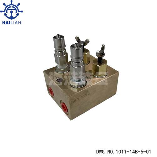 液压阀门遥控系统应急阀块DWG N.1011-14B-6-01