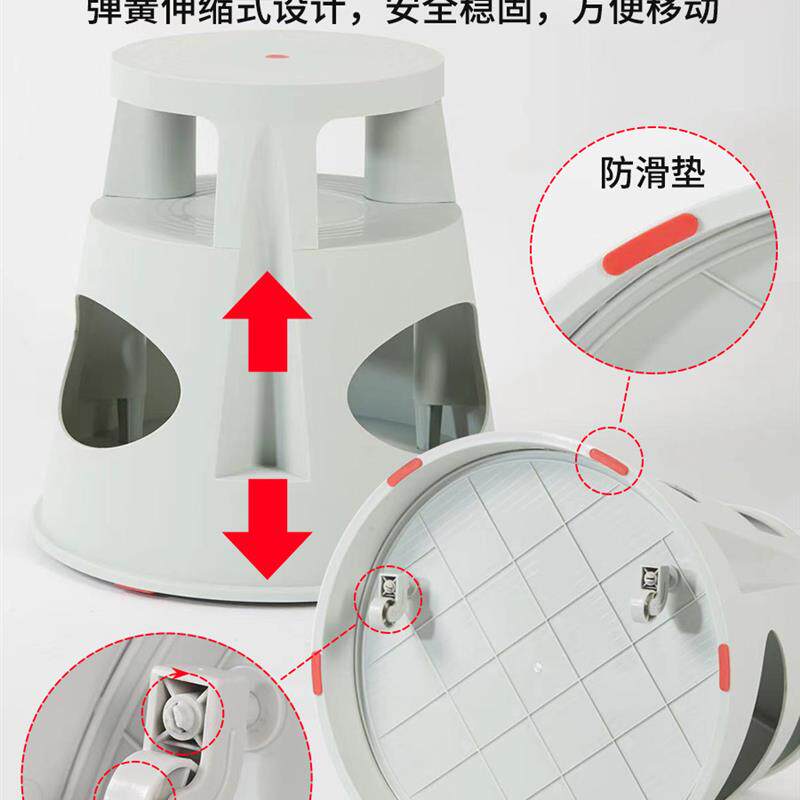 多功能双层储物音乐凳PP塑料学校学生幼儿园环保可移动合唱凳子