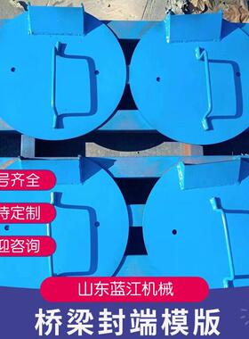 梁端封锚混凝土施工定型模板 桥梁混凝土封端模具配件 梁封端模具