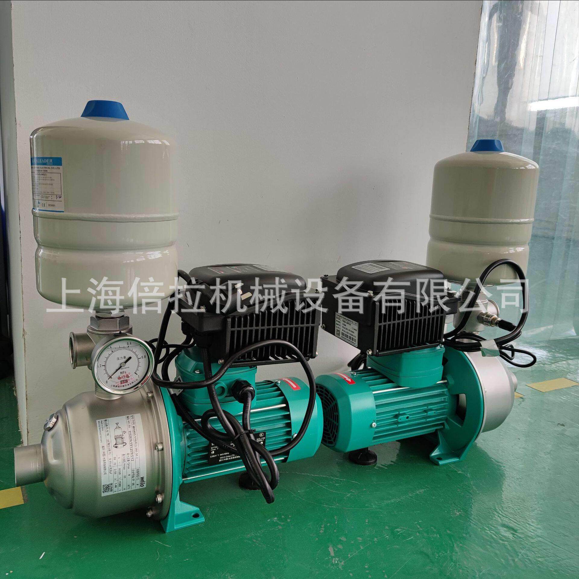 德国威乐变频泵MHI406-220V管道压不锈钢卧式二次压水泵wilo