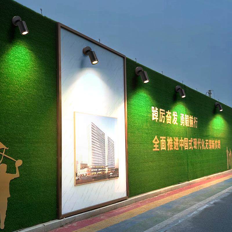 户外射灯防水壁灯店铺门口招牌灯室外投光灯广告招牌匾门牌洗墙灯