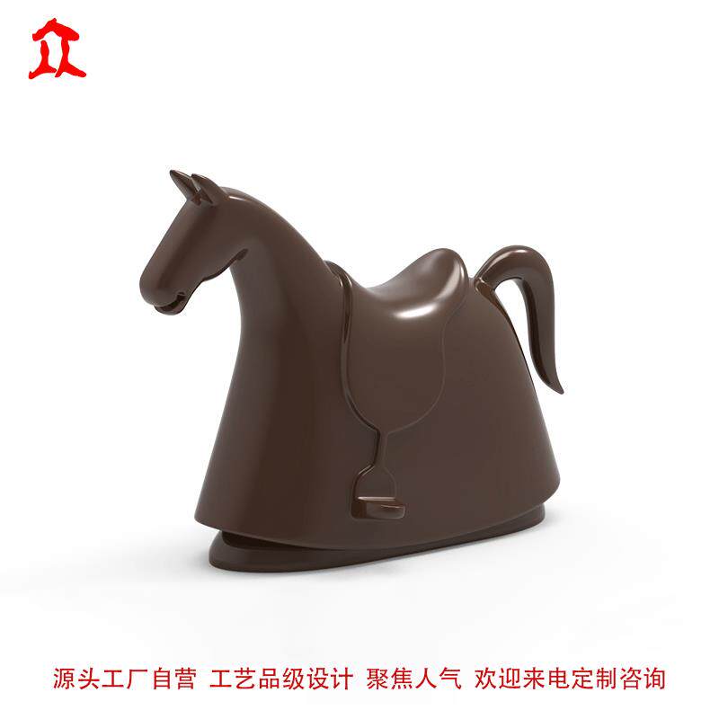 玻璃钢儿童幼儿园小马休闲座椅商场酒店休息区坐凳创意定制摆件