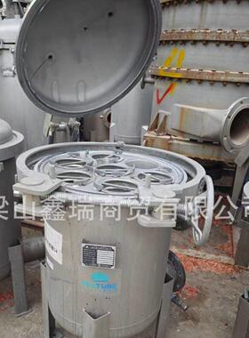 二手不锈钢袋式过滤器2-12袋式过滤器工艺循环水杂质布袋式过滤器