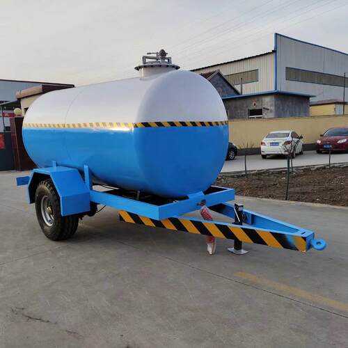 5吨水车 园林浇灌拖车 路政绿化洒水车消防水拖车厂家供应