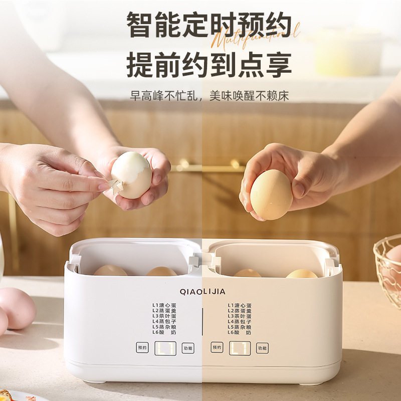 煮蛋器蒸蛋器家用自动断电新款煮蛋神器小型迷你水煮鸡蛋神器批发