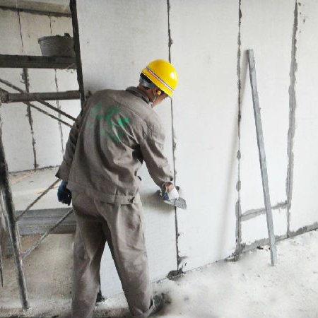 轻质隔墙板防火功能新型复合水泥实心墙板 办公室空间隔断墙材 隔