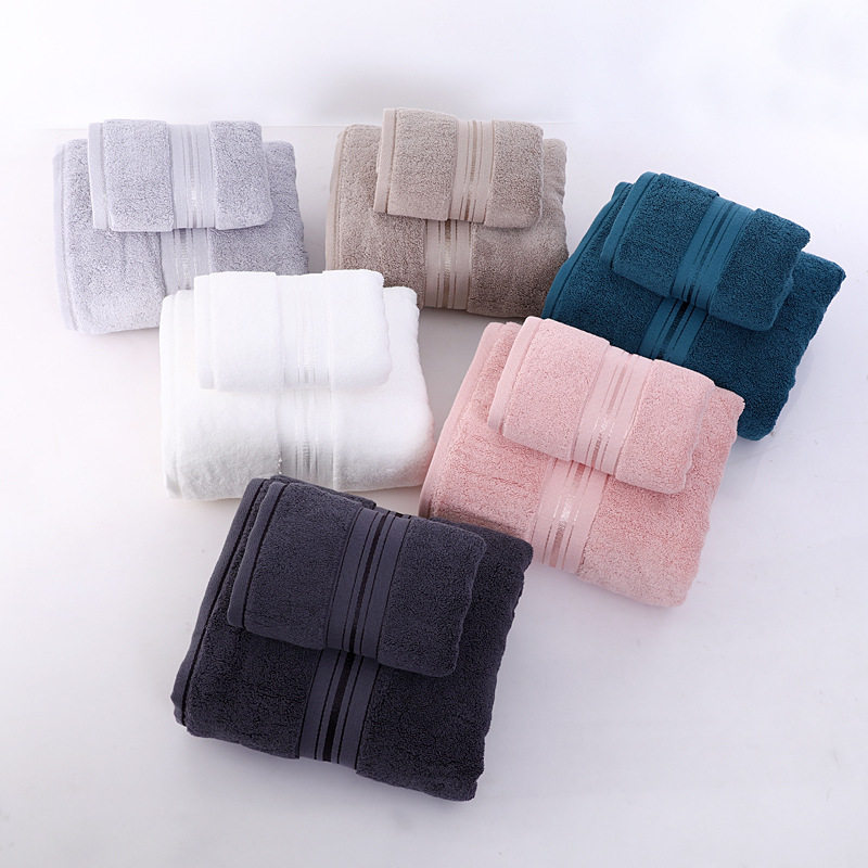 纯棉A类大浴巾100全棉五星级加厚家用酒店吸水不掉毛抗菌制定logo