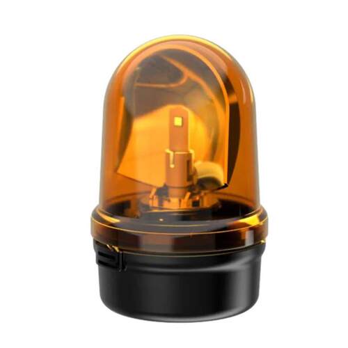 Werma 黄色LED警示灯 24V, Φ98mm底座,IP65, 885.330.75