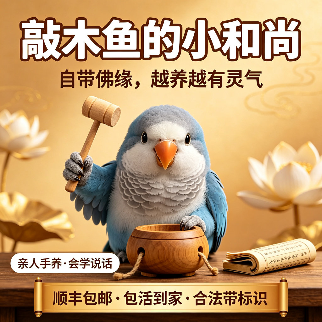【养殖场直供价】和尚鹦鹉活体手特种养殖鸟类宠物