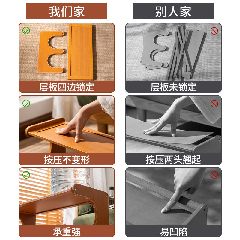 桌面置物架多层收纳架书架厨房用品办公家用杯架家居好物储物架子