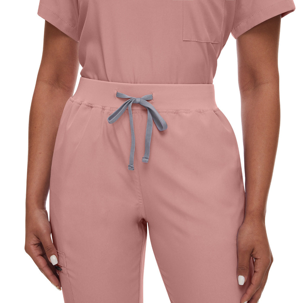 亚马逊跨境手术室短袖洗手服女皮肤管理护士服手术师隔离衣工作服