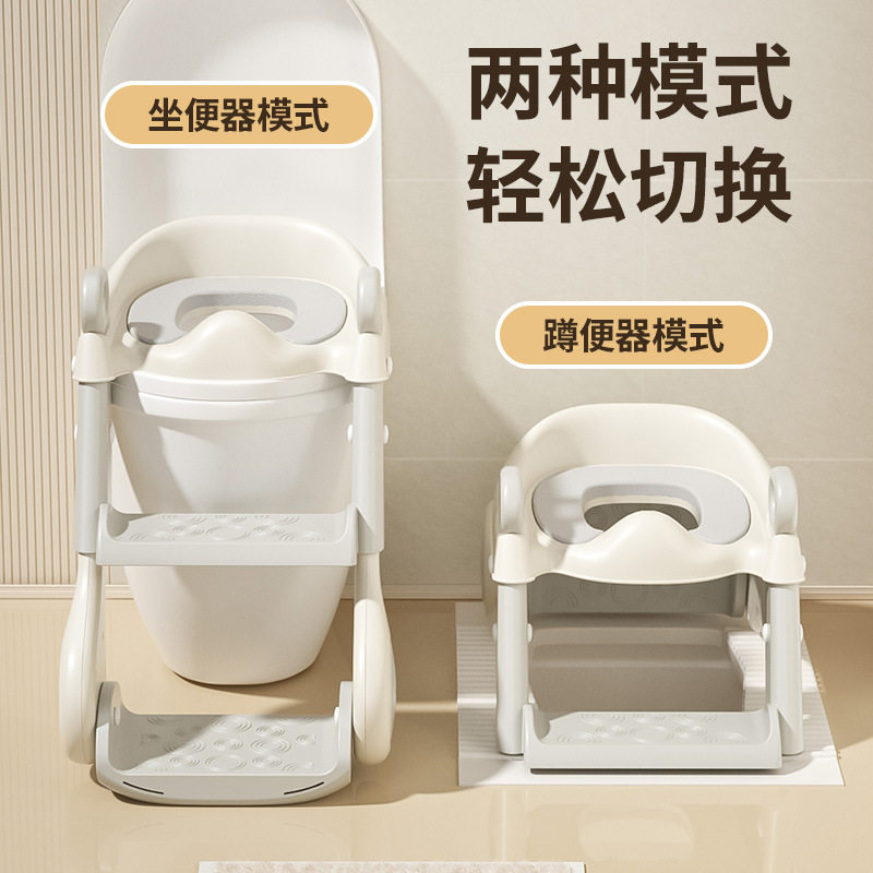 儿童坐便凳便携安全防溅可折叠坐便器男孩女宝马桶梯婴儿幼儿尿盆