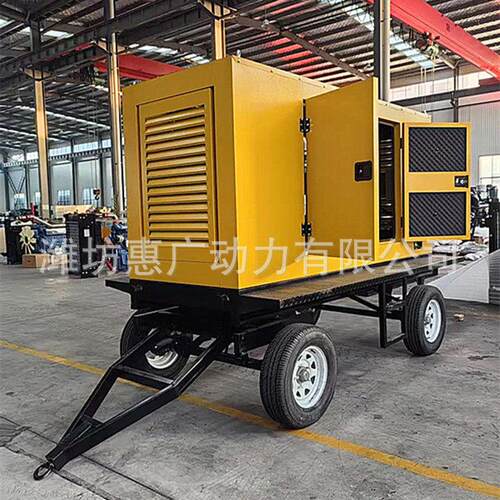 康明斯NTA855-G2A发电机组 375KVA移动静音柴油发电机