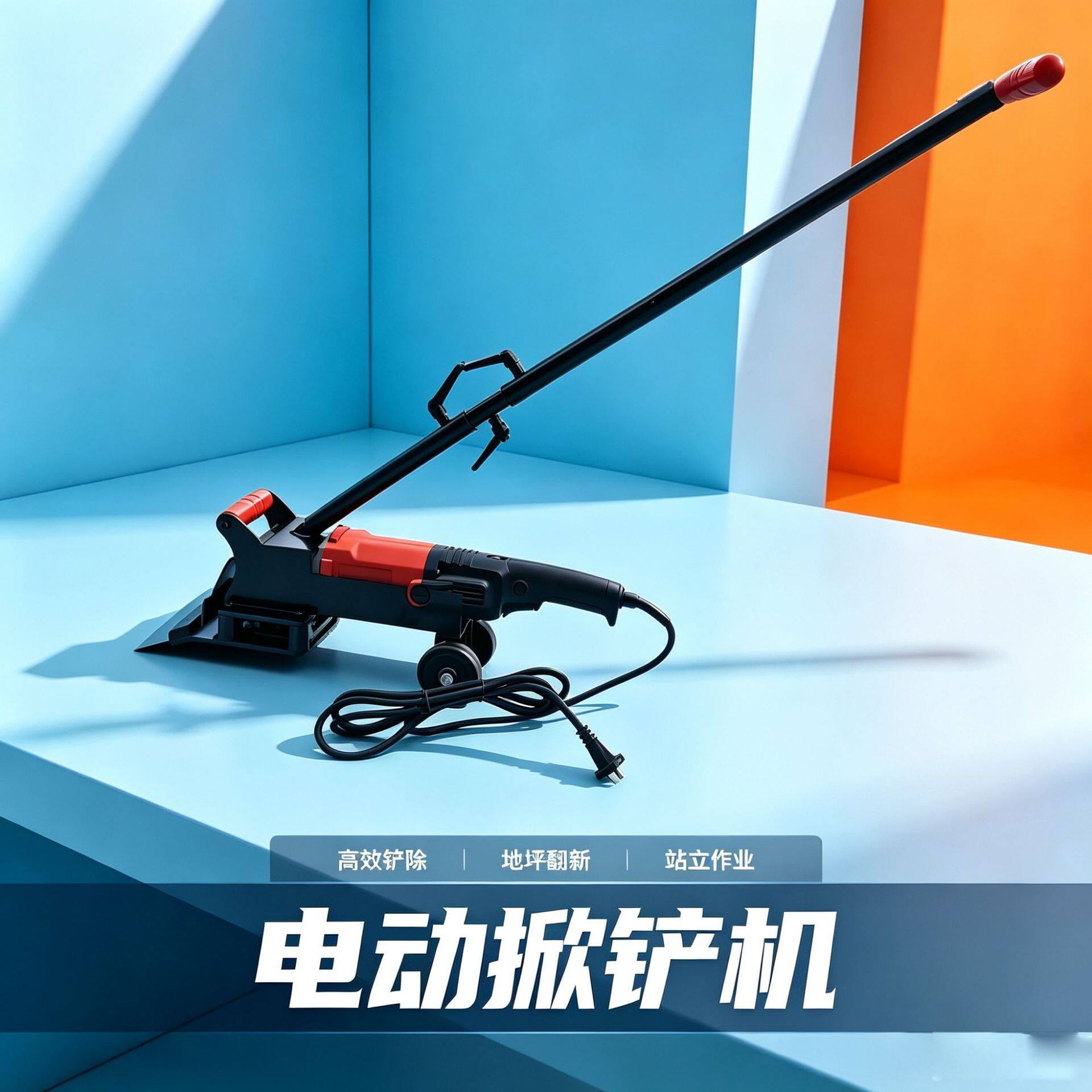 地板铲除机电动掀铲机手推地坪铲除机地坪铲削PVC塑胶跑道铲胶机