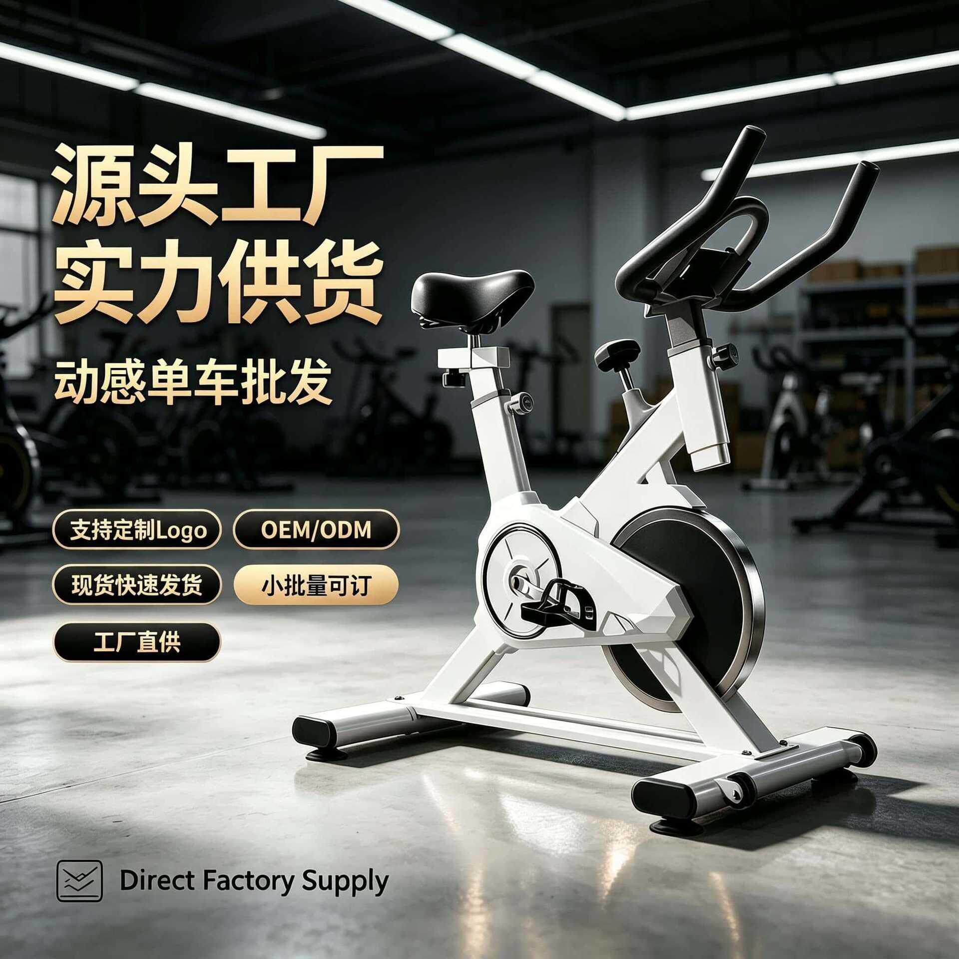 k200跨境外贸动感车家用健身房静音智能健身器材源头工厂
