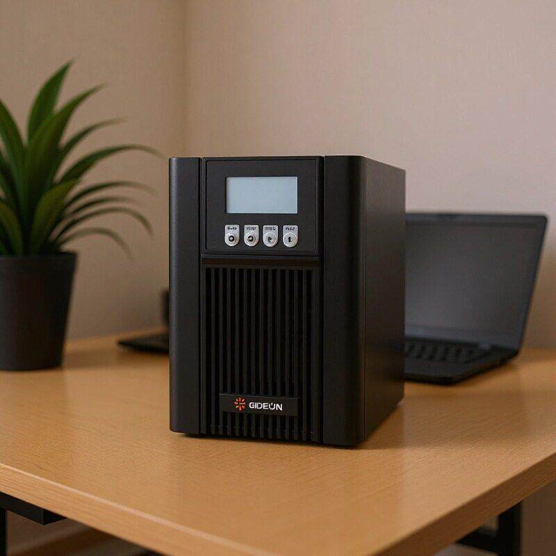 在线式220v台式电脑应急电源铅酸电池 应急备用ups不间断电源