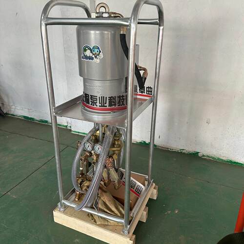 三缸双液多比例化学注浆泵ZZQ-0.5/10型矿用压防爆风动注浆机