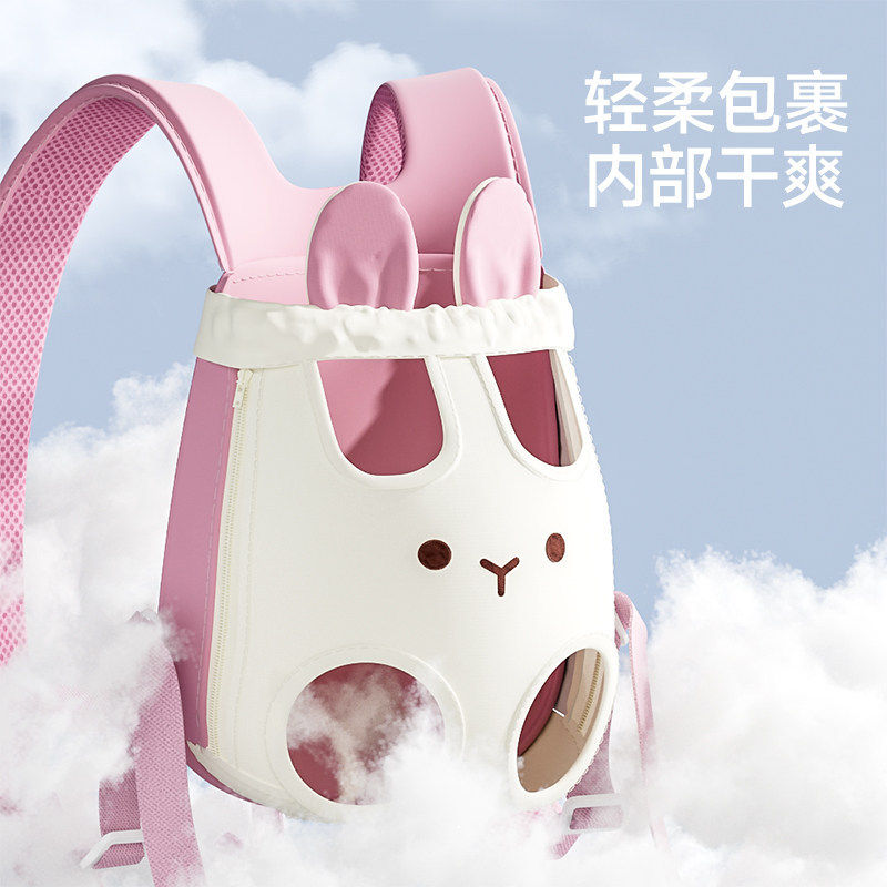 猫包外出便携背包小猫小狗胸前双肩包透气轻便宠物背包宠物包