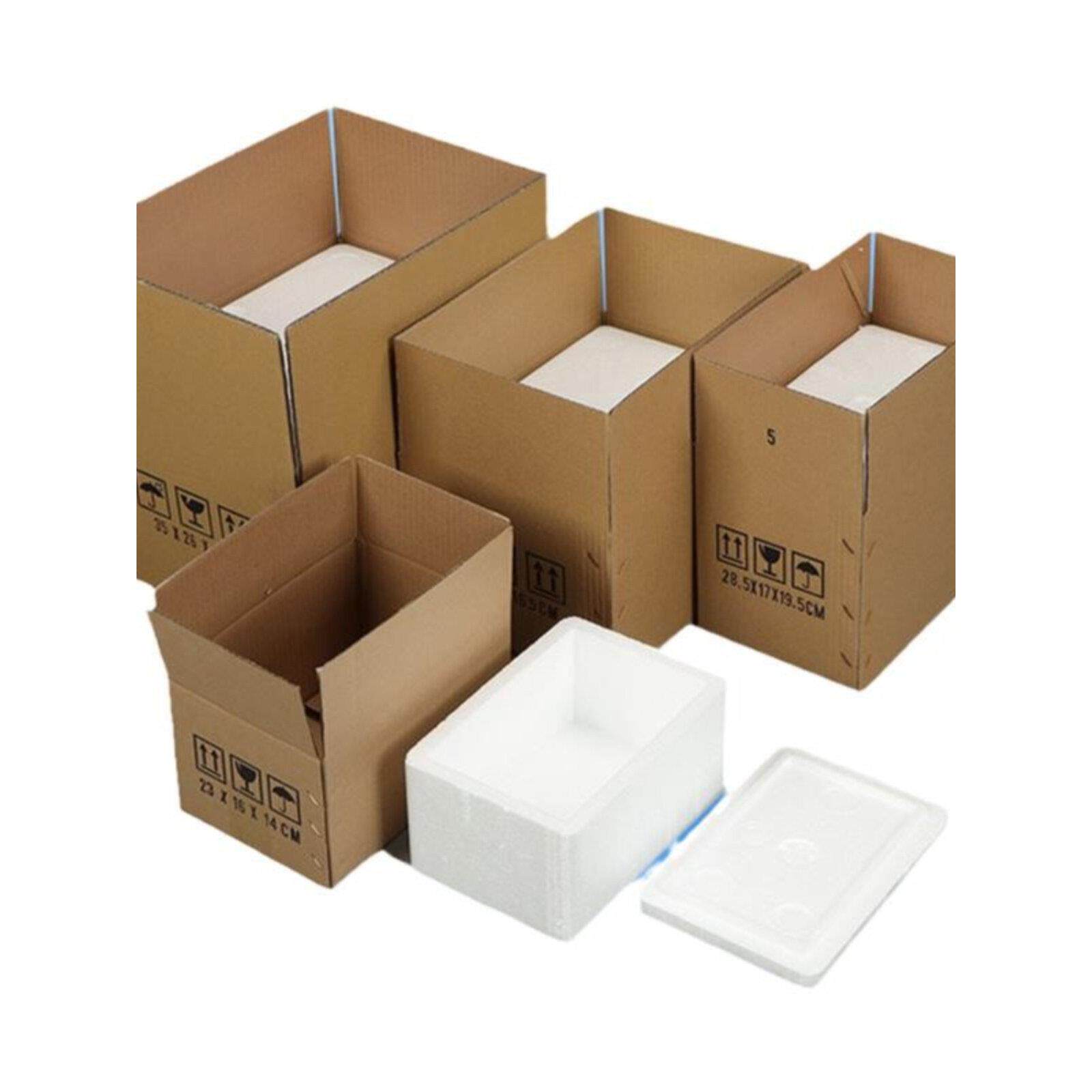 邮政号码1234567810特快专用泡沫箱加纸箱加厚定制包装盒广东省