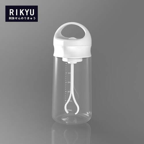 日式便携电动搅拌杯 Rikyu 400ml电池搅拌水杯 懒人多功能咖啡杯