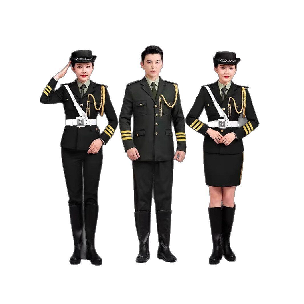2026新款班护卫队礼服升旗手仪仗队服装护旗手演出服军乐团表