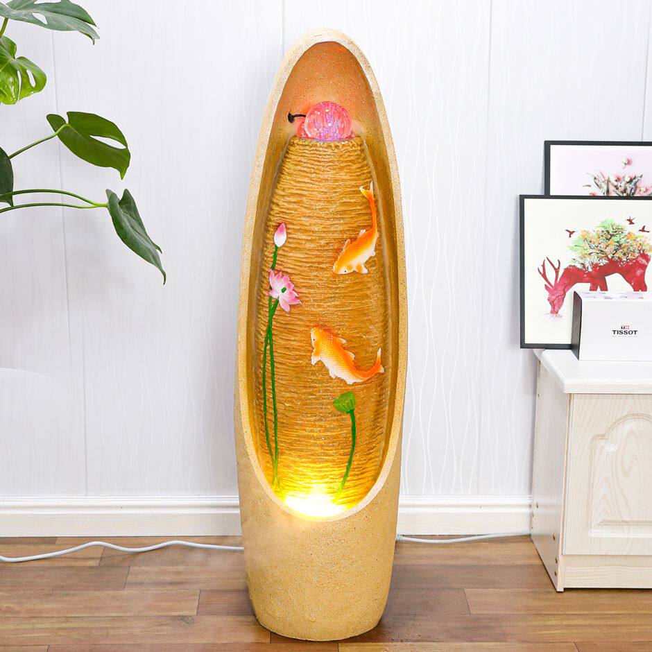 送雾化器流水喷泉欧式加湿器客厅摆件家居装饰工艺品开业新居礼品