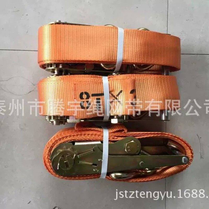汽车捆绑带拉紧器7.5CM8M10M 货物拉紧器3” 收紧器8T 固紧器75MM