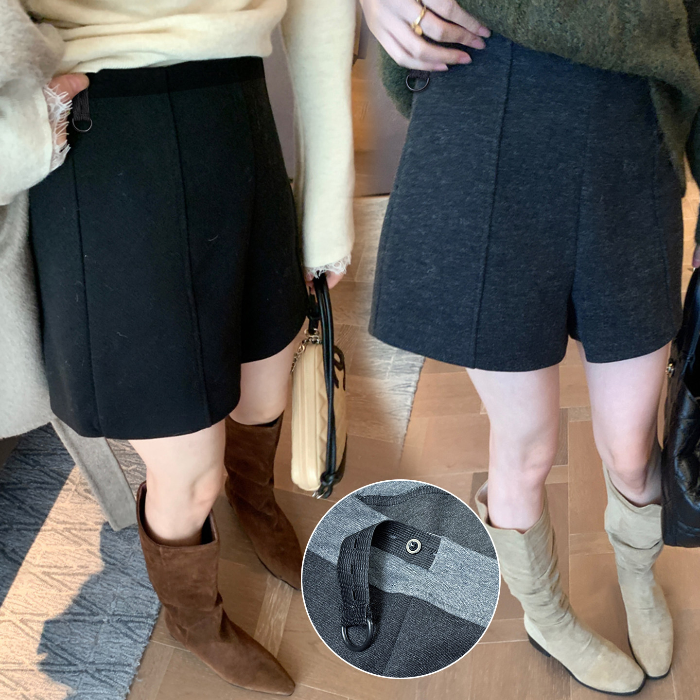 孕妇秋冬新款加厚毛呢直筒无托腹产前后可穿短裤阔腿a字靴裤,孕妇装/孕产妇用品/营养,孕妇打底裤,淘宝优惠券,粉丝福利购,淘宝优惠卷