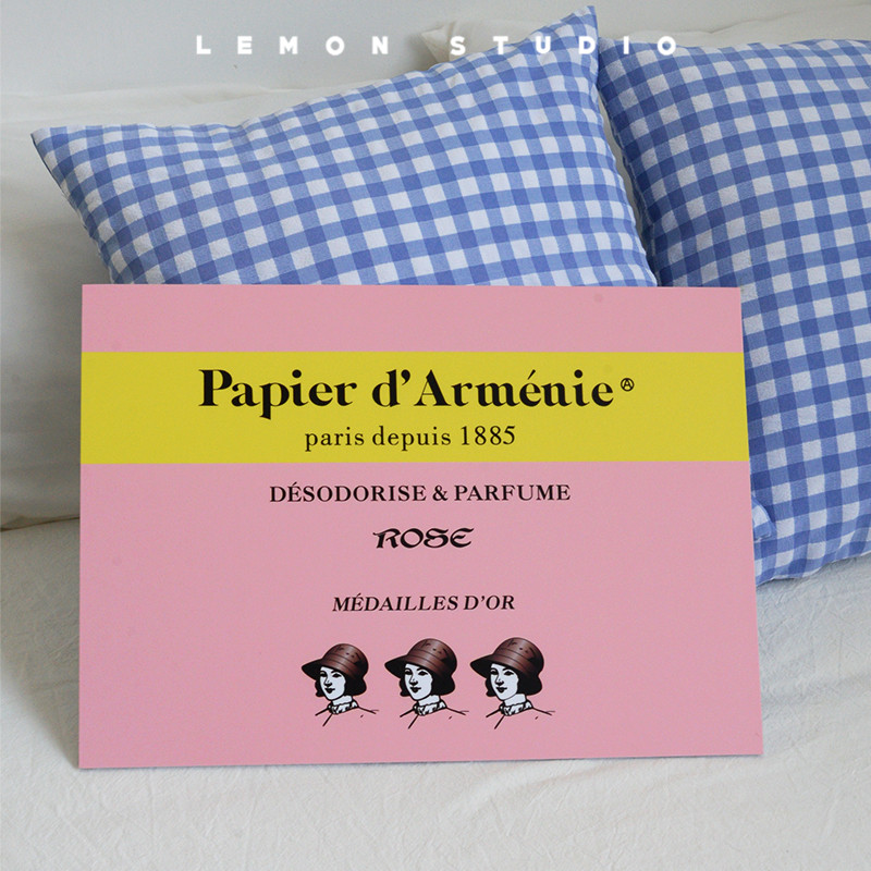 法式复古女士无框墙面挂画粉色桌面装饰背景板韩国ins风拍照道具