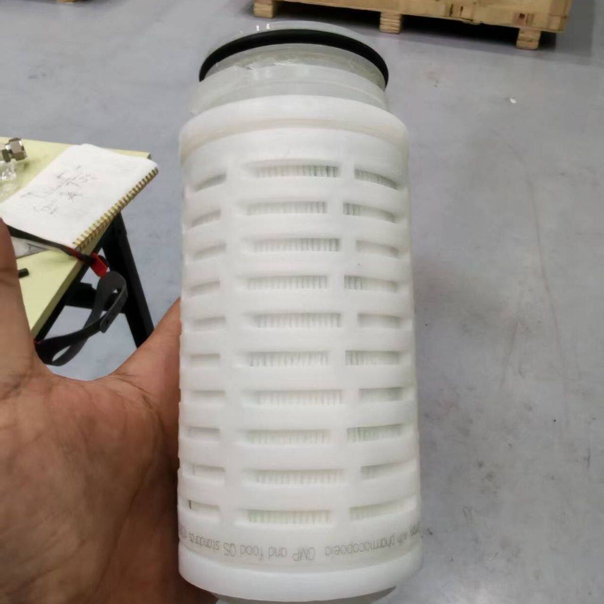 空气PTFE聚四氟乙烯滤芯5寸过滤器微孔滤膜滤网