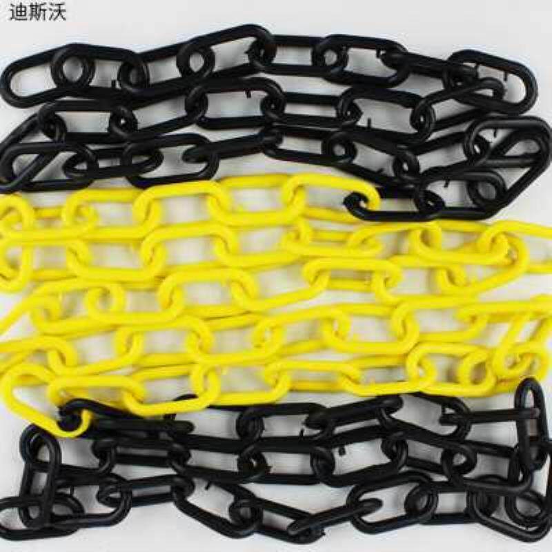 汽车挡停车桩停车位锁地锁占位防占用活动立柱固定路障 塑料链子