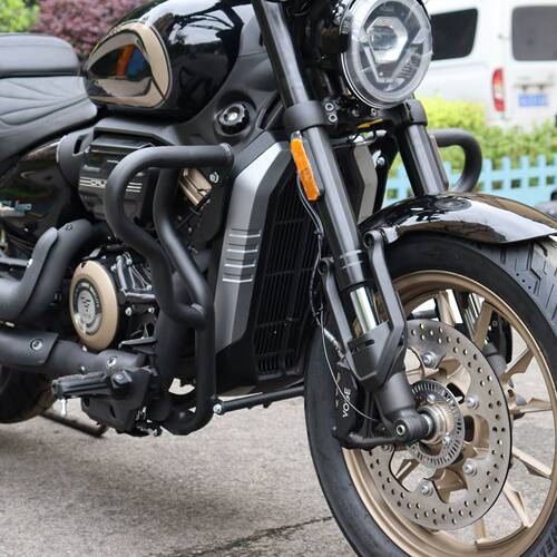 适用无极CU250摩托车保险杠防摔杠改装护杠LX250-22加装配件