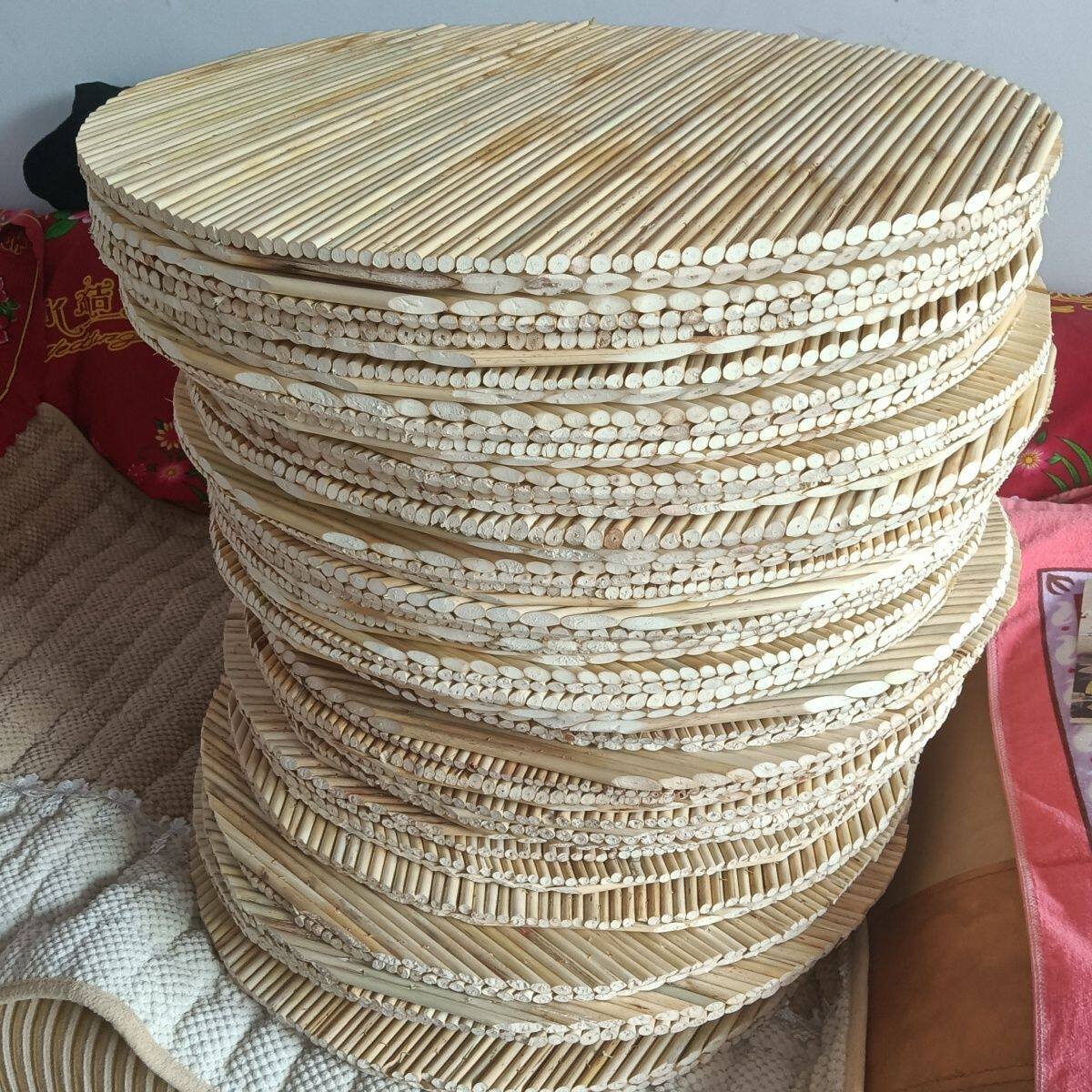 纯手工制作高梁杆,,盖垫,纯高梁杆制作,高粱杆饺子帘盖帘老式盖帘